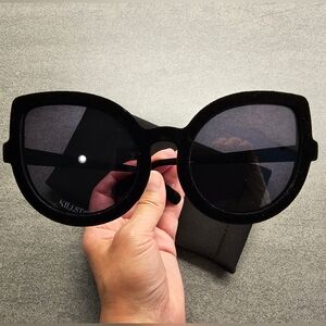 Killstar Black Velvet Sunglasses